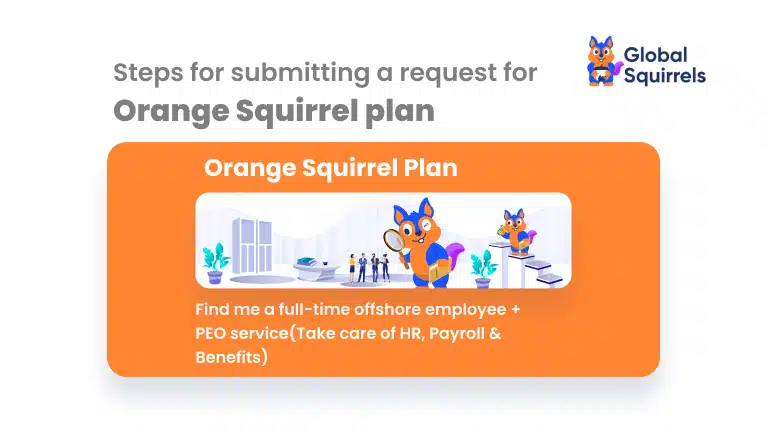 How to Submit Orange Squirrel Plan Requests to Hire and Pay for Remote Resources?