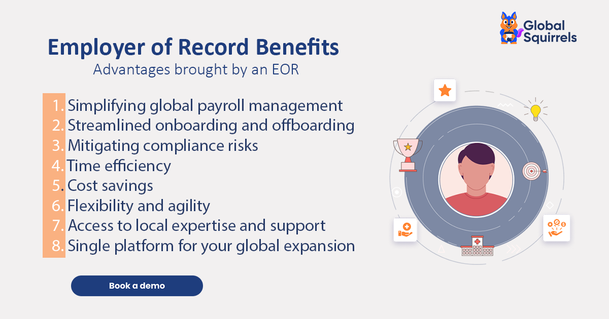 Employer of records benefits