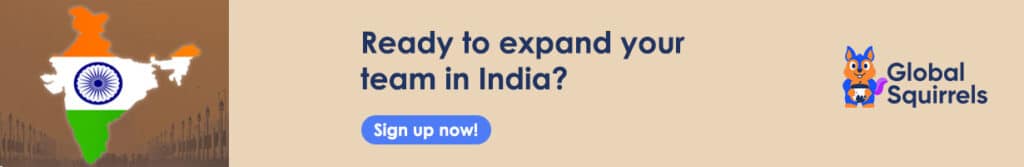 expand your team in India signup now