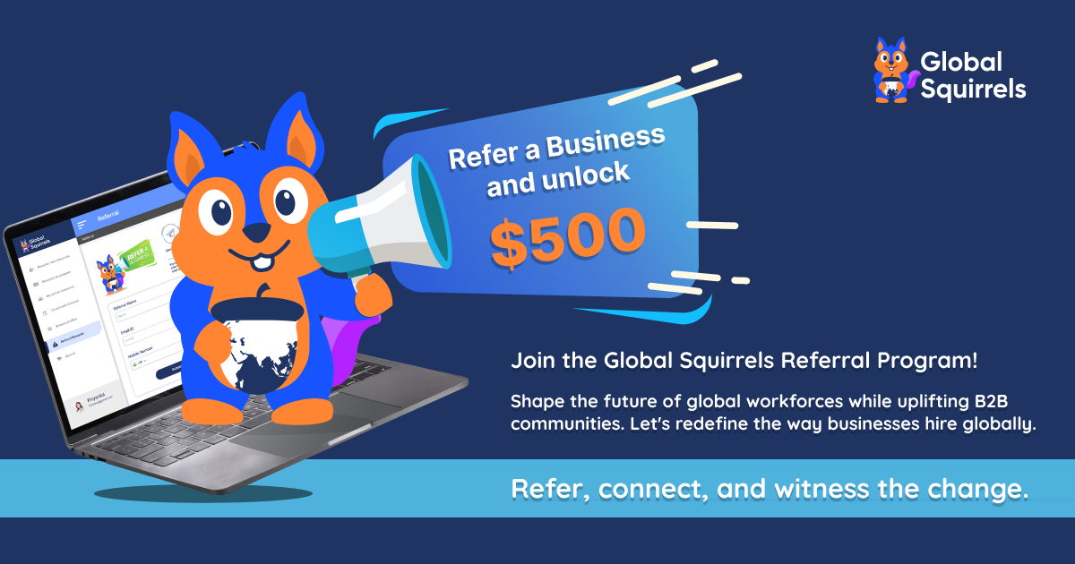 Global Squirrels' B2B Referral Program to Expand Your Business Horizons