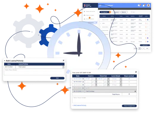 PEO SaaS platform on desktop and mobile devices