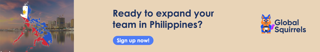 Signup and Hire Employees in the Philippines with Global Squirrels