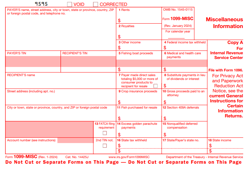 Form 1099-MISC