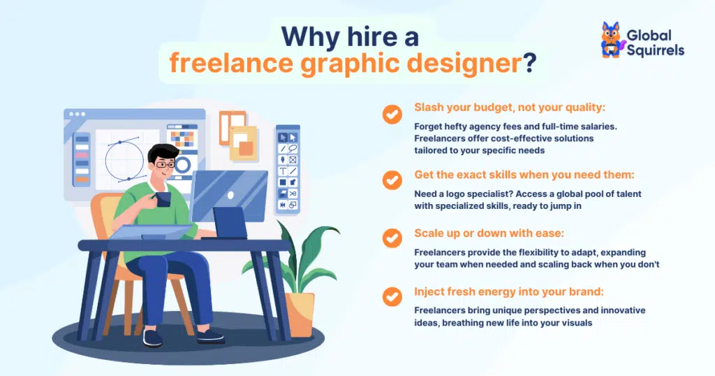 Why hire a freelance graphic designer