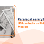Paralegal salary by country USA vs India vs Philippines vs Mexico