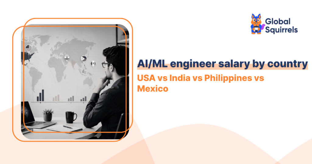 AIML engineer salary by country - USA vs India vs Philippines vs Mexico