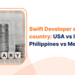 Swift Developer salary by country: USA vs India vs Philippines vs Mexico